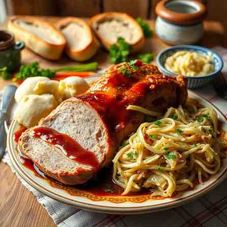 Czech Food Recipes - Make Knedlo Vepřo Zelo Today